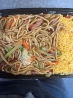 Best Roast Pork Lo Mein (Combo Platter) 叉烧捞面(组合盘) in Bradford, PA